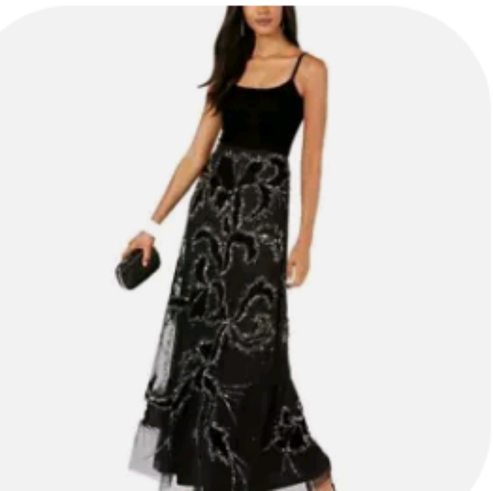 Adrianna papell cocktail formal dress size 2p